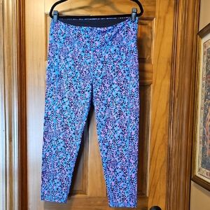 Lilly Pulitzer Luxletic Capri Leggings Size XL